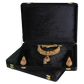 Gold Box Black Velvet Jewelry Boxes