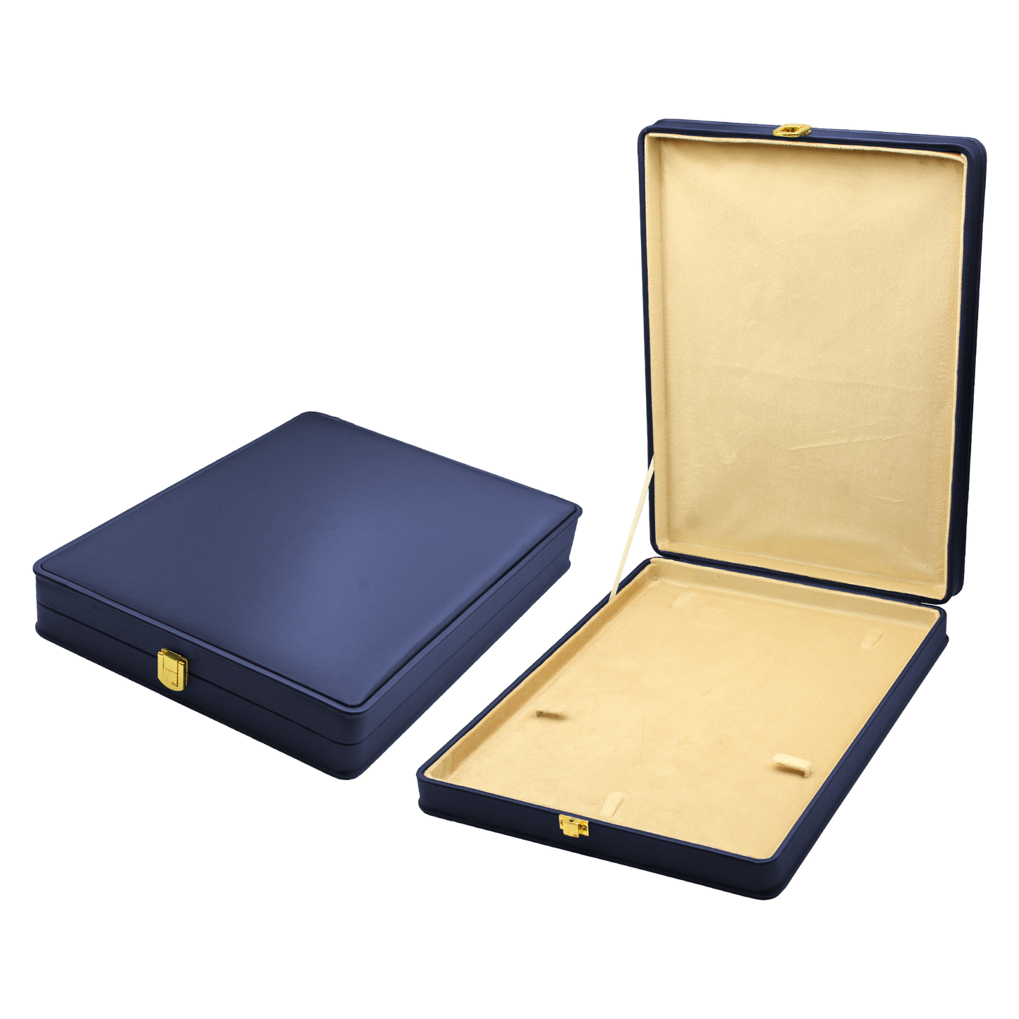 Blue Leather (New) Jewelry Boxes