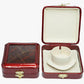 Red Leathered Jewelry Boxes