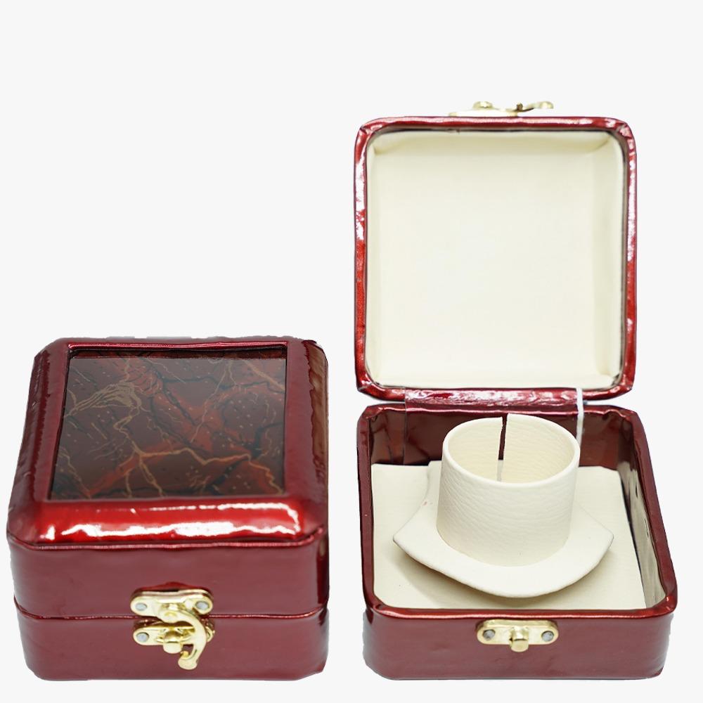 Red Leathered Jewelry Boxes