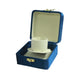 Gold Box Blue Velvet Jewelry Boxes
