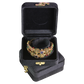 Gold Box Black Velvet Jewelry Boxes
