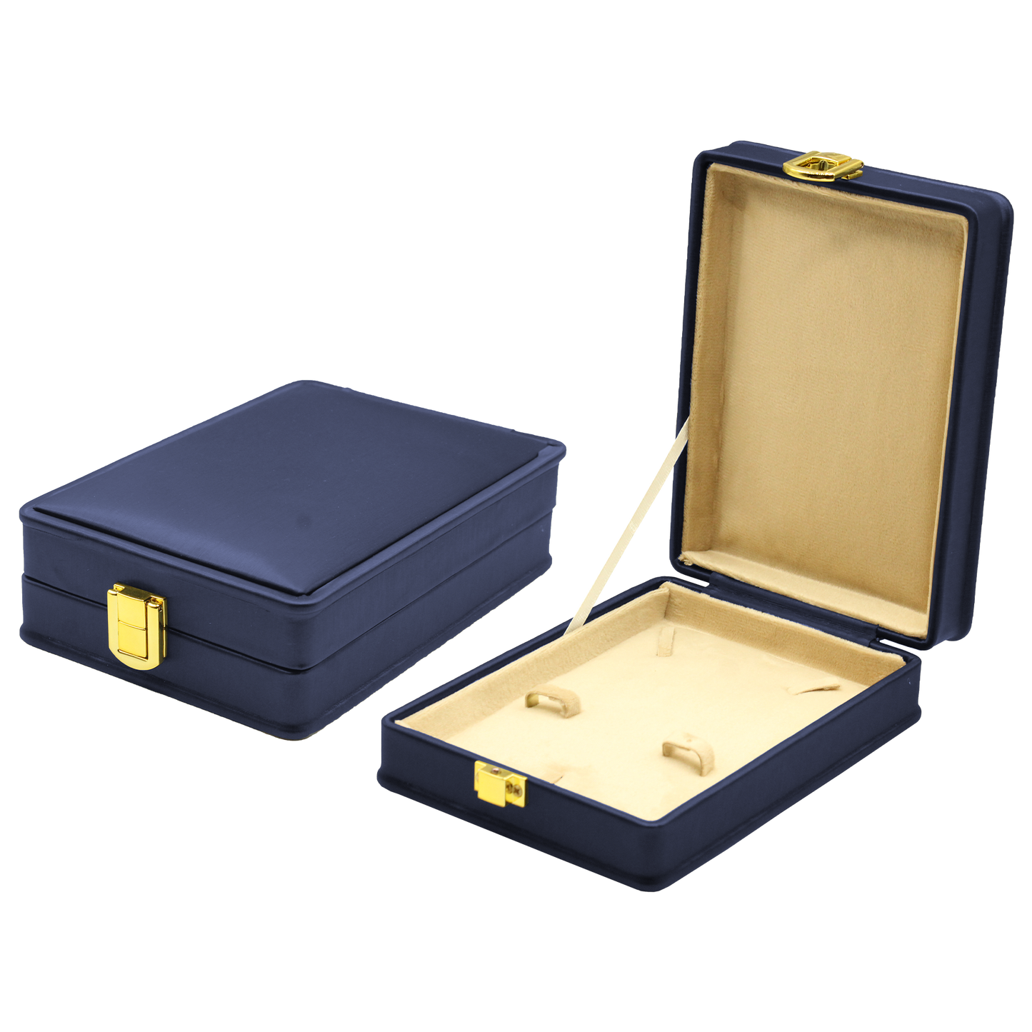 Blue Leather (New) Jewelry Boxes