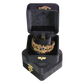 Gold Box Black Velvet Jewelry Boxes