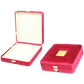 Gold Box Red Velvet Jewelry Boxes