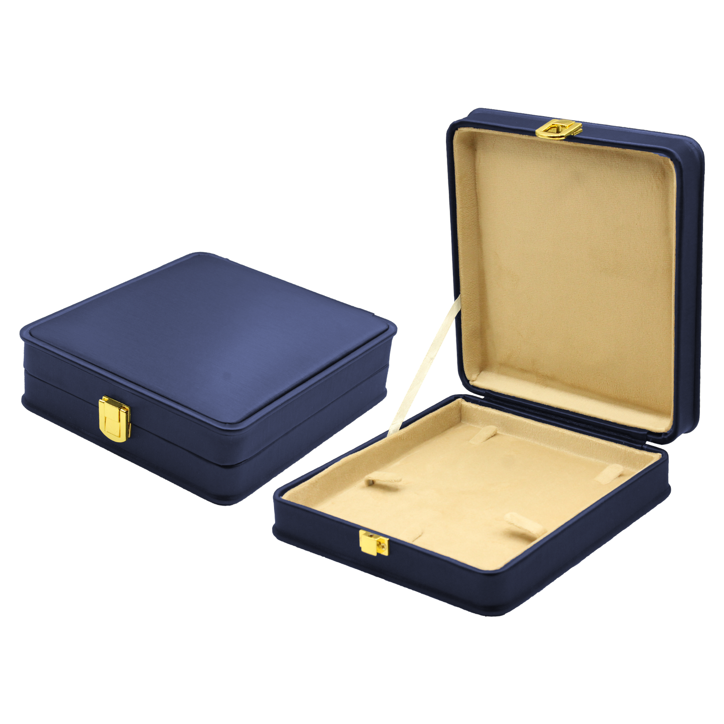 Blue Leather (New) Jewelry Boxes