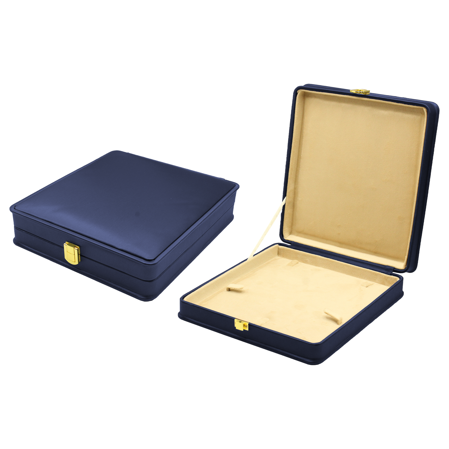 Blue Leather (New) Jewelry Boxes