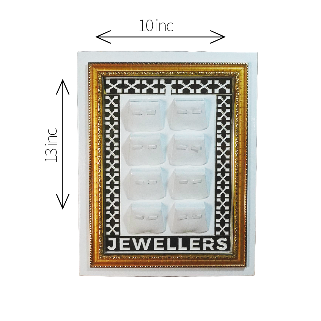 Golden Edge Elite Aura Jewelry Display Tray