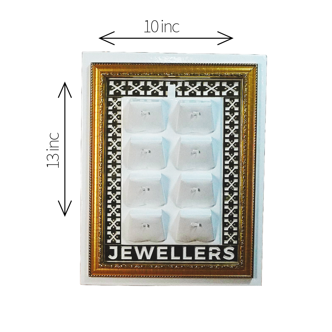 Golden Edge Elite Aura Jewelry Display Tray