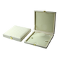 Textured Cream Leatherette Jewelry Boxes
