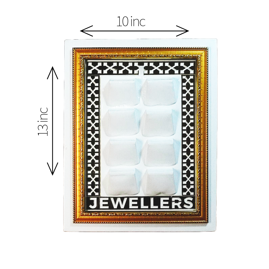 Golden Edge Elite Aura Jewelry Display Tray