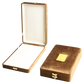 Gold Box Brown Velvet Jewelry Boxes