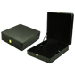 Black Leather (Black Interior) Jewelry Boxes