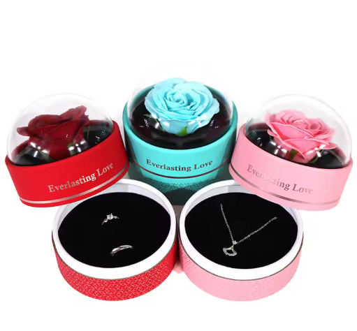 Romantic Rose Gift Box For Ring & Jewelry