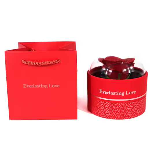 Romantic Rose Gift Box For Ring & Jewelry