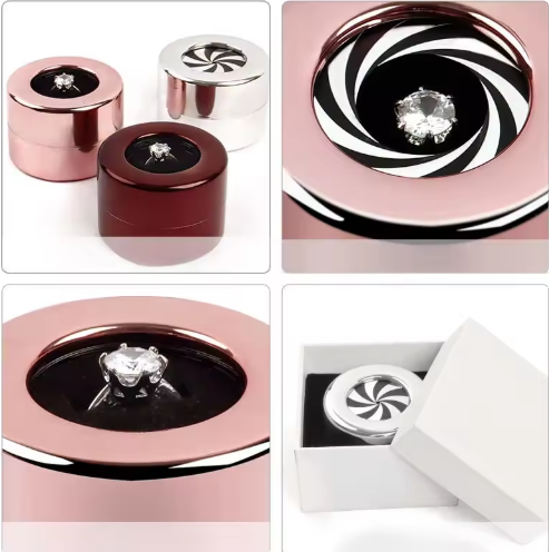 Rotary Lifting Ring Box & Jewelry organizer