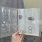 Transparent Jewelry Organizer Storage Bag Albums (20 sheets)
