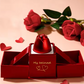 New in Rose Jewelry Box Lifting Packaging Display Box