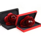 Unique Pop Up Rose Ring Box Surprise Jewelry Storage Holder