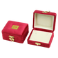 Gold Box Red Velvet Jewelry Boxes