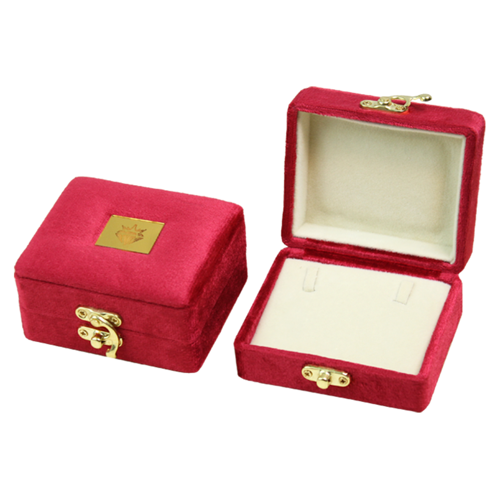 Gold Box Red Velvet Jewelry Boxes