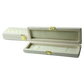 Textured Cream Leatherette Jewelry Boxes