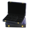 Blue Leatherette 9pcs D-Bali Stock Boxes