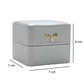 Imported Ladies & Gents Antler Luxe Ring Case (with LED Light)