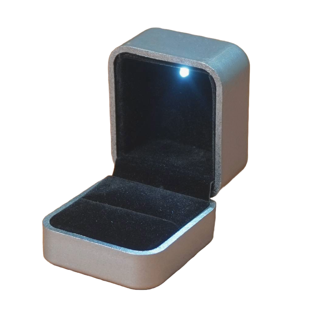 LED Ring Box with Glossy Lacquer Finish (Small)