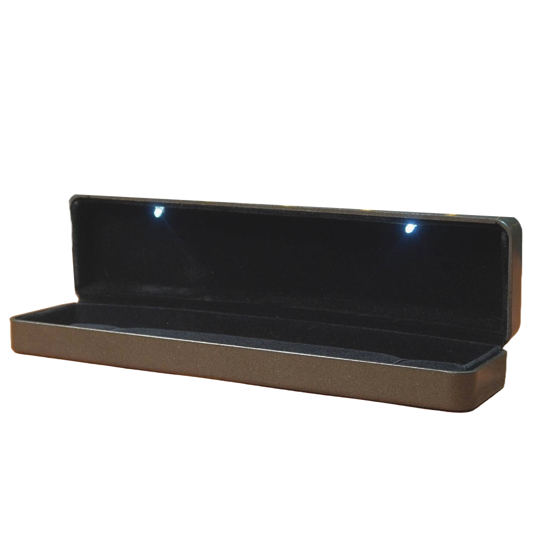 LED Chain/Bracelet Box with Glossy Lacquer Finish