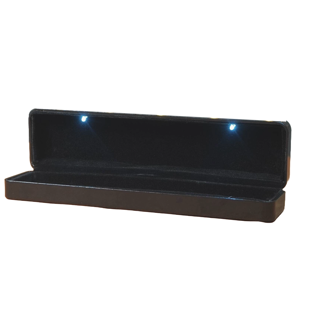 LED Chain/Bracelet Box with Glossy Lacquer Finish