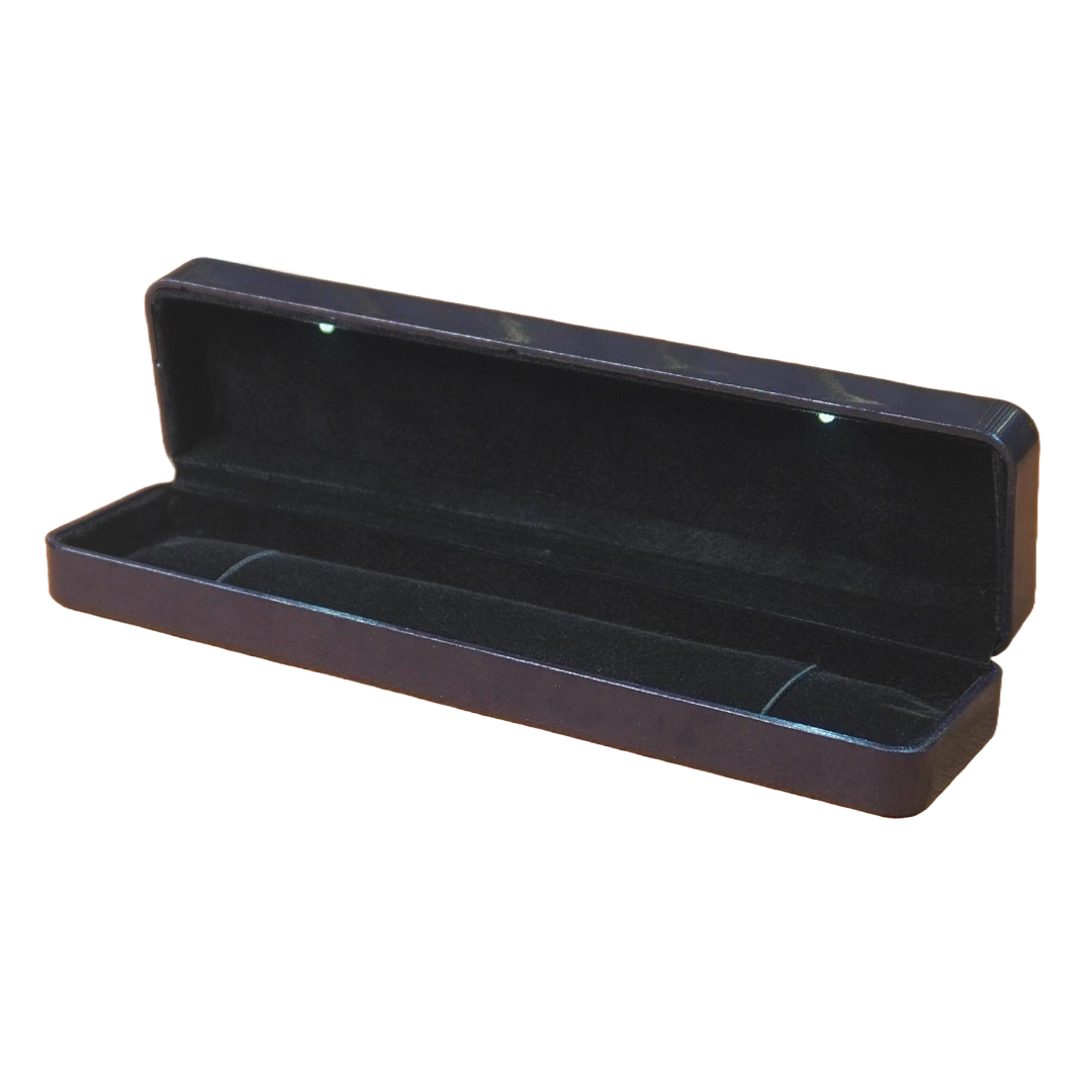 LED Chain/Bracelet Box with Glossy Lacquer Finish