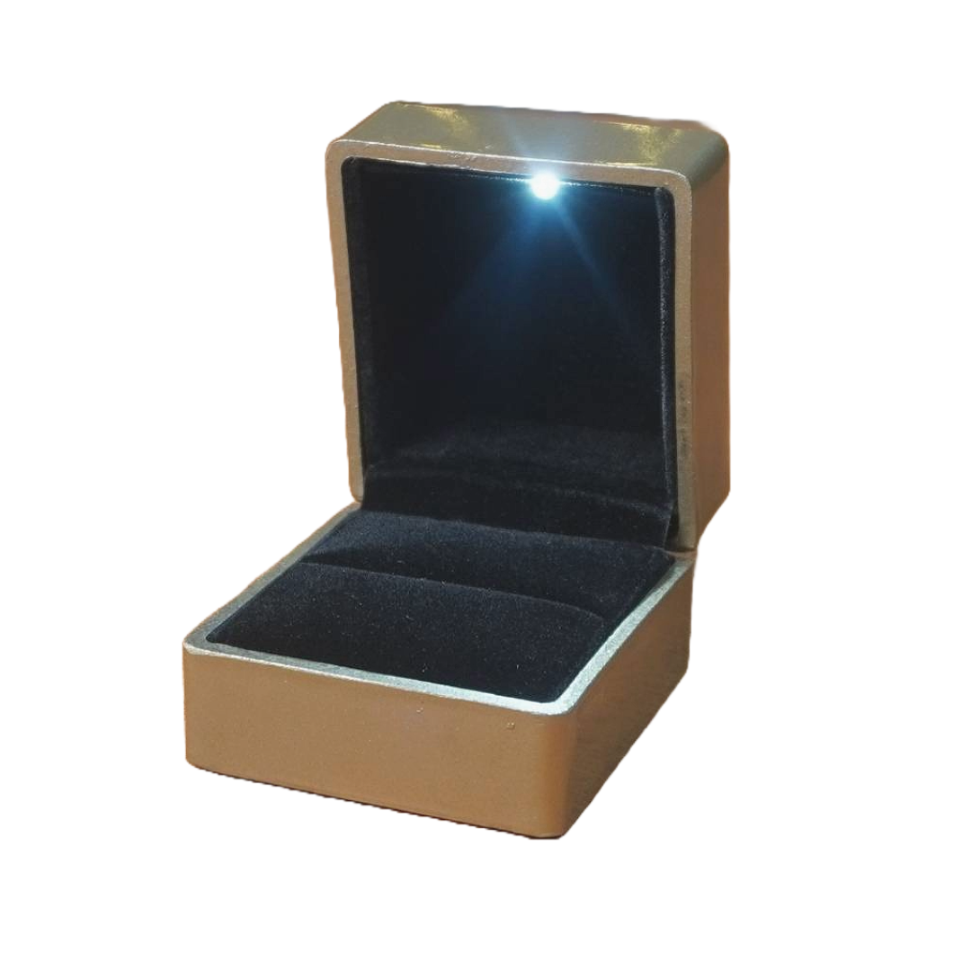 LED Ring Box with Glossy Lacquer Finish (Large)