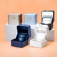 Imported Ladies & Gents Antler Luxe Ring Case (with LED Light)