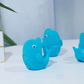 New Born Baby Velvet Dolphin Ring Box