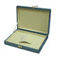 Gold Box Grey Velvet Jewelry Boxes