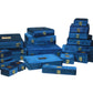 Gold Box Blue Velvet Jewelry Boxes