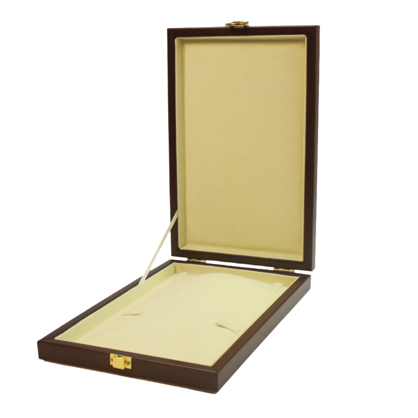 PVC Polished Wooden Jewelry Boxes