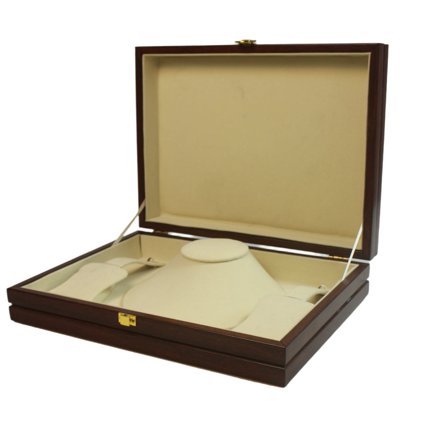 PVC Polished Wooden Jewelry Boxes