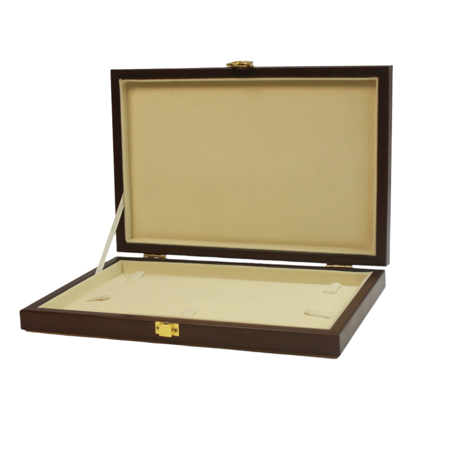 PVC Polished Wooden Jewelry Boxes