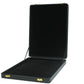 Black Leather Stitched Top Jewelry Boxes