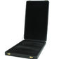 Black Leather Stitched Top Jewelry Boxes