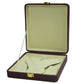 Leather & Velvet in Burgundy Jewelry Boxes