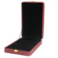 Maroon Leather U Lock Plain
