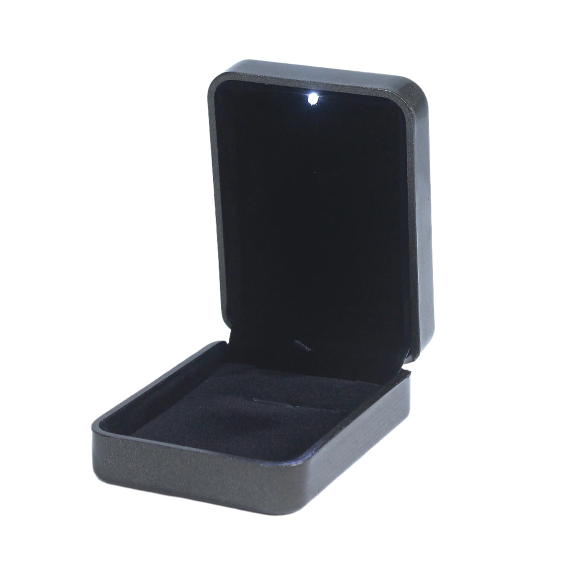 Green Lacquer 5-Piece Jewelry Box Set with LED