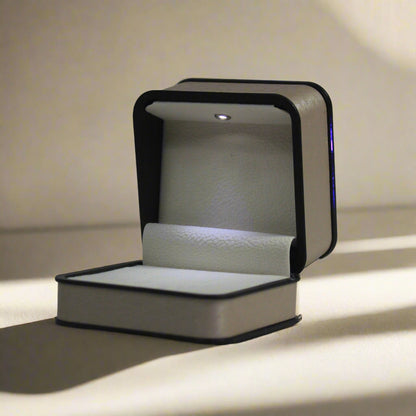 Luxury LED Jewelry Box with Spotlight