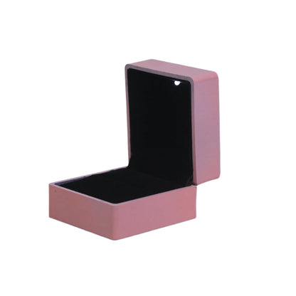 LED Light Glossy Plastic Ring Box