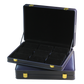 Blue Leatherette Stock Boxes