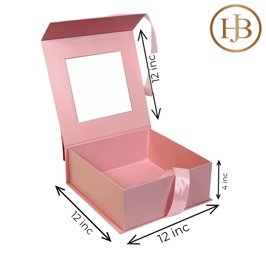 4 Pc Elegance Display Ribbon Gift Boxes
