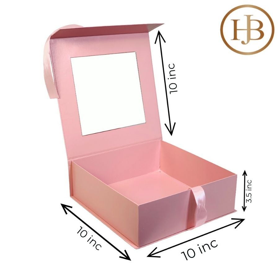 4 Pc Elegance Display Ribbon Gift Boxes